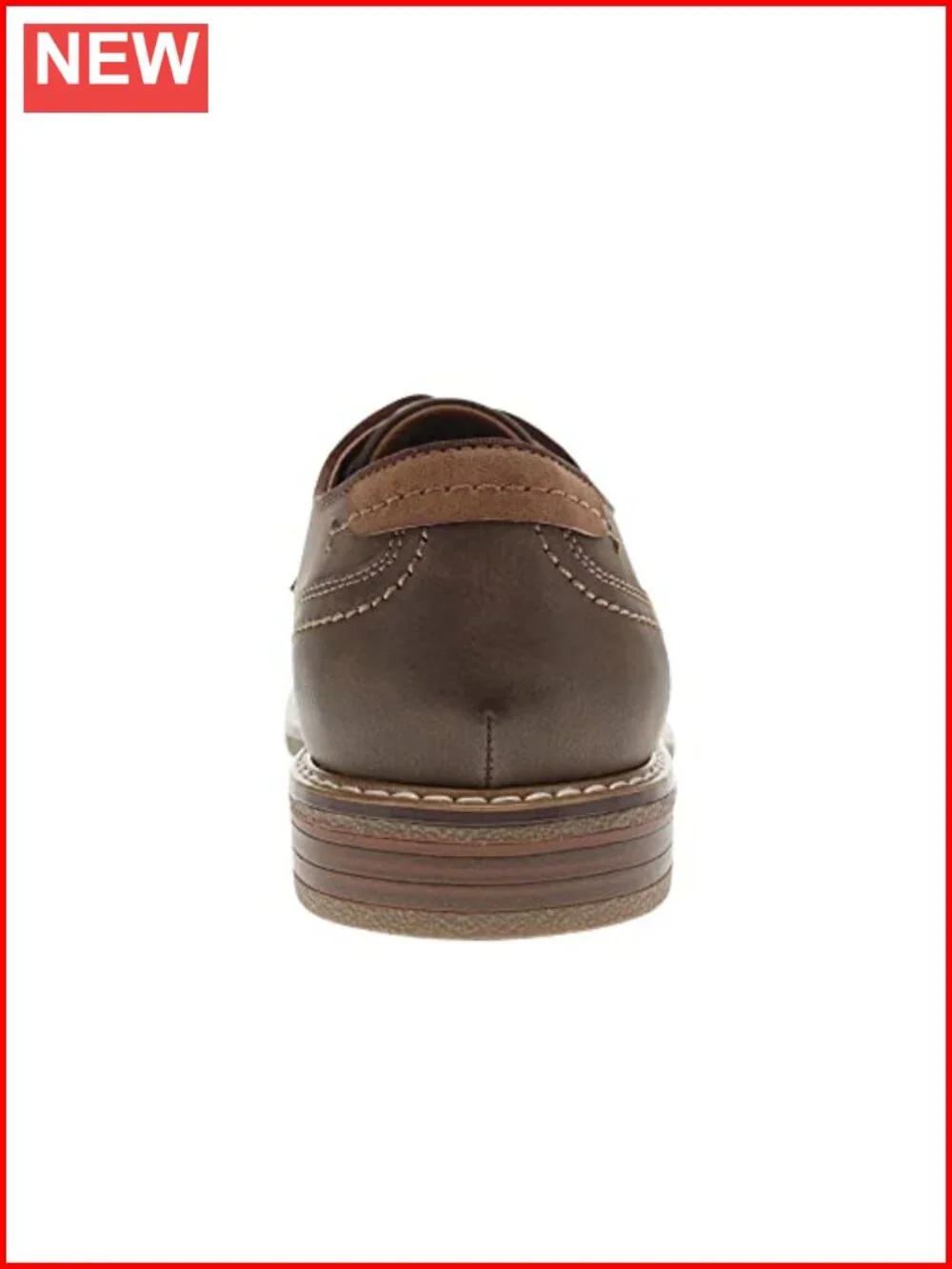 Synthetic Leather Oxford Dress Shoes with Cushioned EVA Footbed